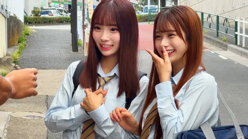 北岡果林・渡来ふう｜かりん＆ふう｜素人ムクムク-ナンパ-｜smnn036